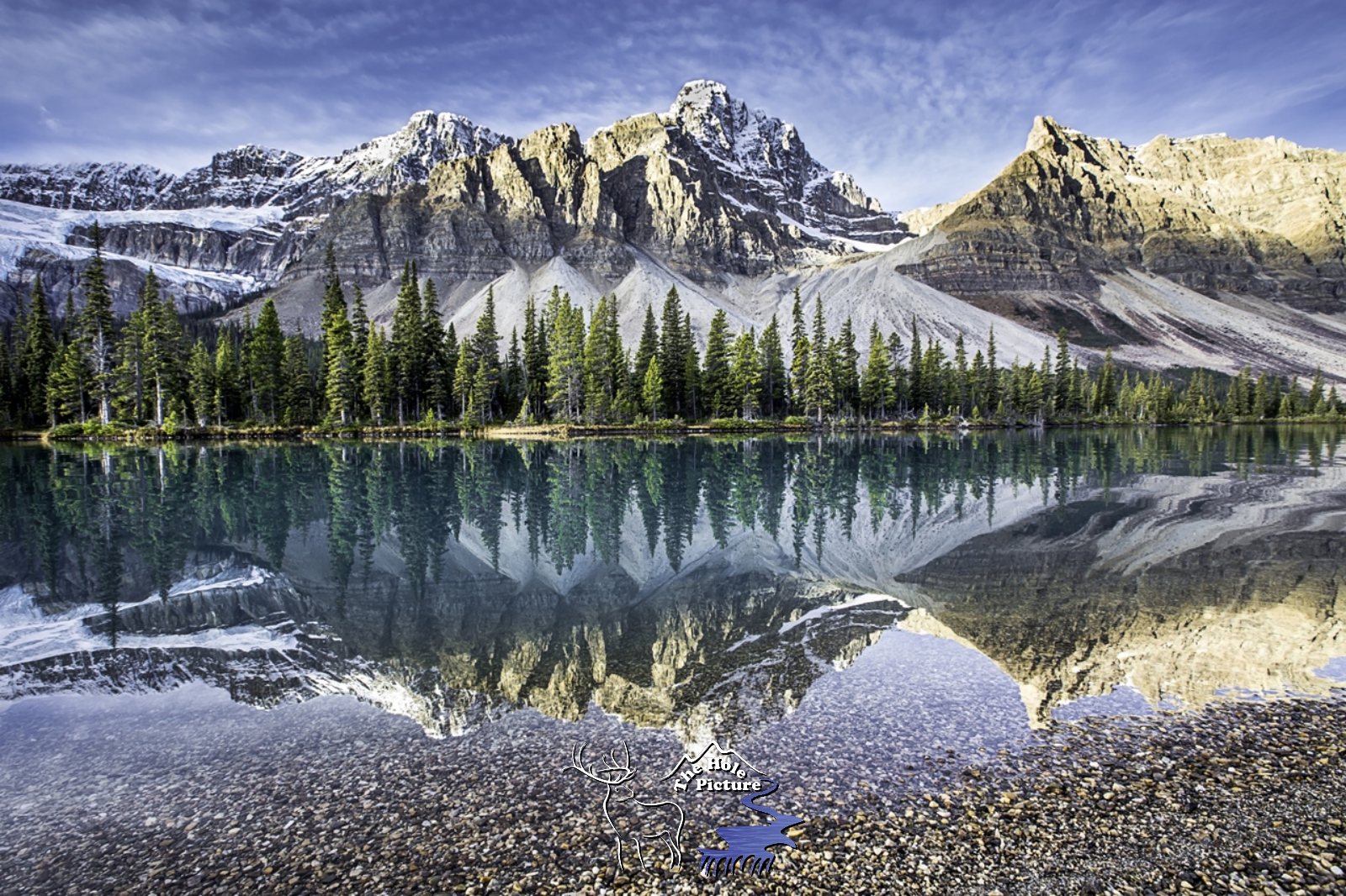 Crowfoot Mountain Reflection